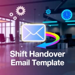 Shift Handover Email Template icon