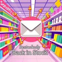 Shopify Back in Stock Email Marketing Template icon