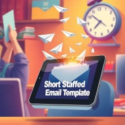 Short Staffed Email Template icon