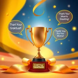 Short Thank You Speech Generator for Company Award icon