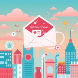 Sick Note Email Template icon