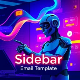 Sidebar Email Template icon
