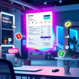 Simple Email Invoice Template icon