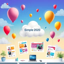 Simple Free HTML Email Template icon