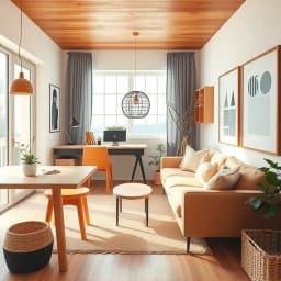Simple Small House Interior Design icon