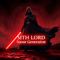 Sith Lord Name Generator icon