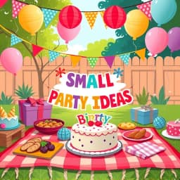 Small Birthday Party Ideas icon
