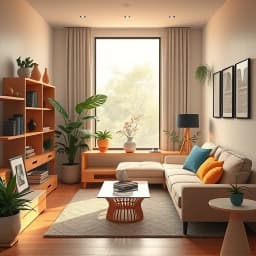 Small Modern House Interior Design icon