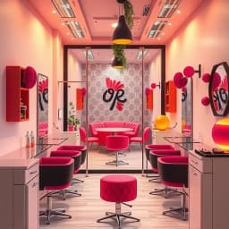 Small Space Small Salon Interior Design icon