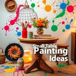 Small Table Painting Ideas icon