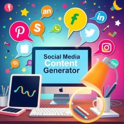 Social Media Content Generator icon