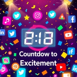 Social Media Countdown Post Generator icon