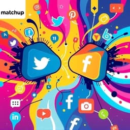 Social Media Matchup Post Generator icon