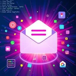 Software Developer Email Signature Template icon