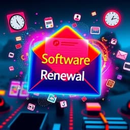 Software Renewal Email Template icon
