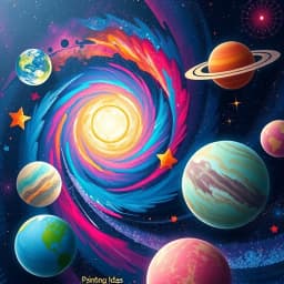 Solar System Painting Ideas icon