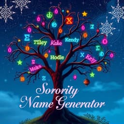 Sorority Name Generator icon