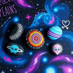 Space Rock Painting Ideas icon