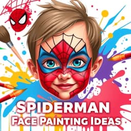 Spiderman Face Painting Ideas icon