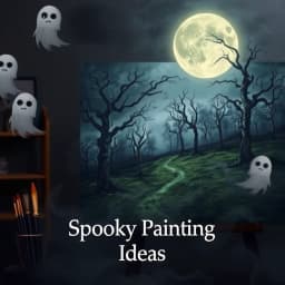 Spooky Painting Ideas icon