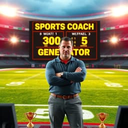 Sports Coach Resume Generator icon