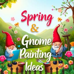 Spring Gnome Painting Ideas icon