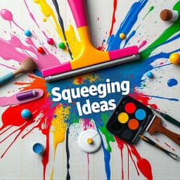 Squeegee Painting Ideas icon