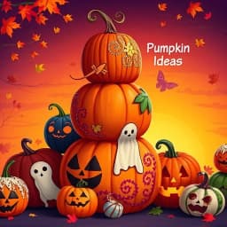 Stacked Pumpkin Painting Ideas icon