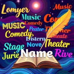 Stage Name Generator Using My Name icon