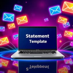 Statement Email Template icon