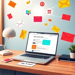 Stay in Touch Email Template icon