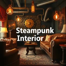 Steampunk Interior Design icon