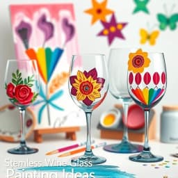 Stemless Wine Glass Painting Ideas icon