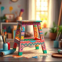 Step Stool Painting Ideas icon