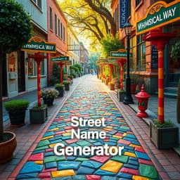 Street Name Generator icon