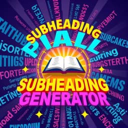 Subheading Generator icon