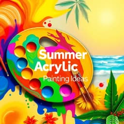 Summer Acrylic Painting Ideas icon