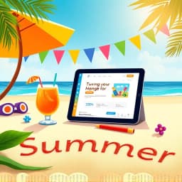 Summer Email Template icon