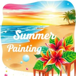 Summer Watercolor Painting Ideas icon