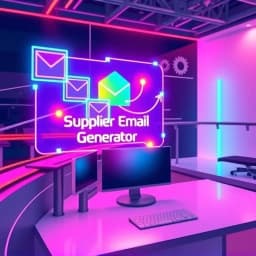 Supplier Email Generator icon