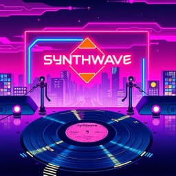 Synthwave Album Cover Generator icon