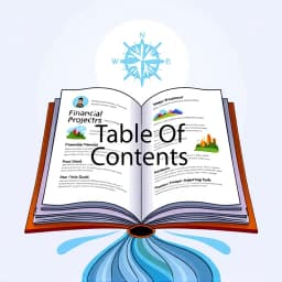 Table Of Contents For Business Plan icon