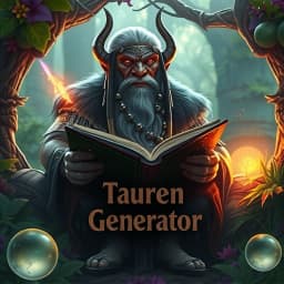 Tauren Name Generator icon
