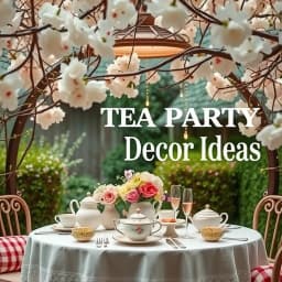 Tea Party Decor Ideas icon