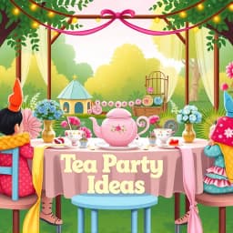 Tea Party Ideas For Kids icon