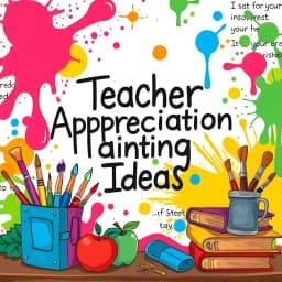 Teacher Appreciation Painting Ideas icon