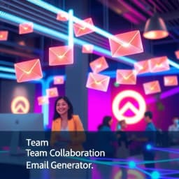 Team Collaboration Email Generator icon