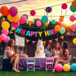 Teenage Girl Birthday Party Ideas icon