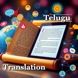 Telugu to English Translation icon