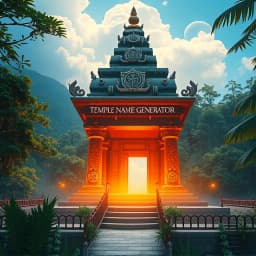 Temple Name Generator icon